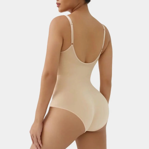Full-Coverage Padded Brief Bodysuit