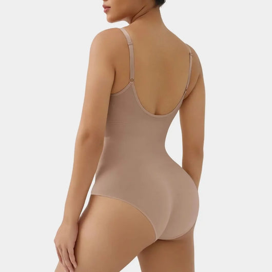 Full-Coverage Padded Brief Bodysuit