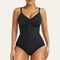 Zip-Up Front Brief Bodysuit