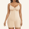 Zip-Up Front Mid-Thigh Bodysuit