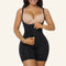 Bodysuit Open-Bust Bonded Zip-Up Mid-Thigh Faja-Level Control