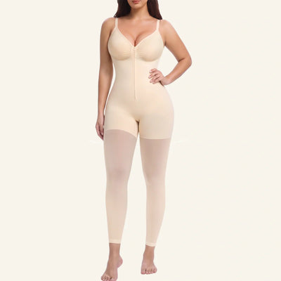 VeilSculpt™ Sheer-Tights Shaping Bodysuit