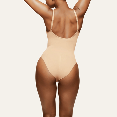 Seamless Plunge Brief Bodysuit