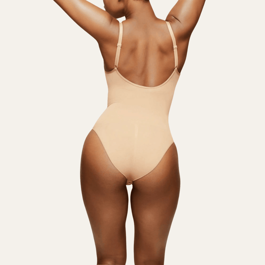 Seamless Plunge Brief Bodysuit