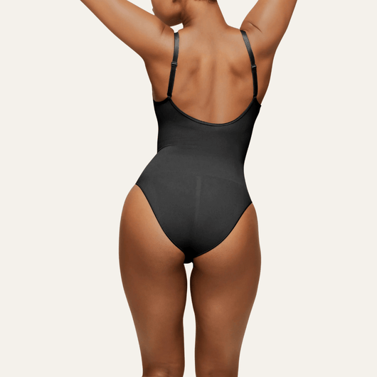 Seamless Plunge Brief Bodysuit