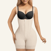 Faja 6-Bone Open-Bust Zip-Front Colombian-Style Shapewear