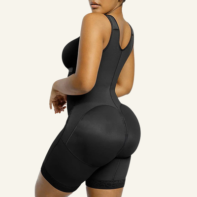 Full-Coverage Hook-Front Mid-Thigh Faja