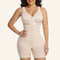 Fajas U-Shaped Full-Coverage Faja with Built-In Bra, Butt Lift and Zipper Crotch