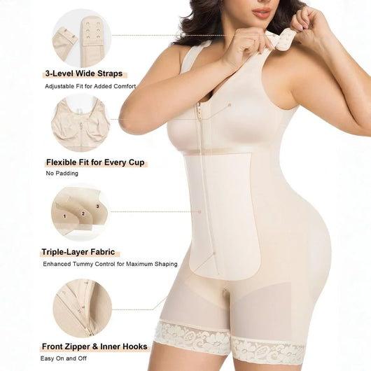 3-Layer U-Shaped Full-Coverage Faja