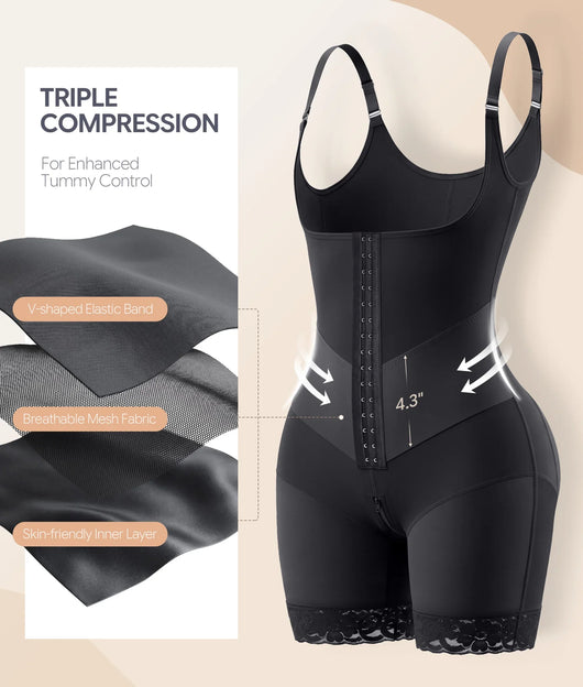V-Shaped 3D Butt-Lifting Faja