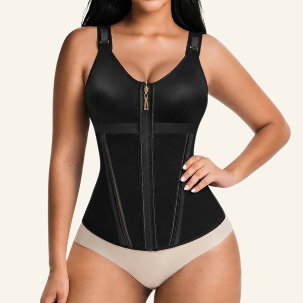 V-Shaped 13-Bone Waist Trainer Top