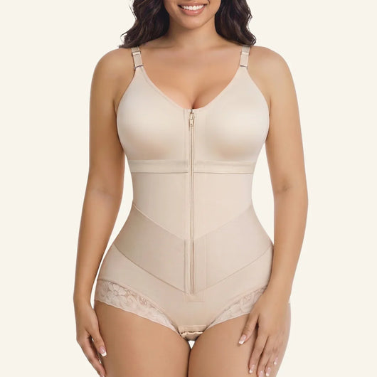 V-Shaped Overbust Brief Faja
