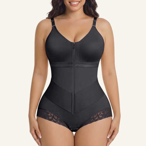 V-Shaped Tummy Control Panties Overbust Brief Faja for Postpartum and Post-Surgery