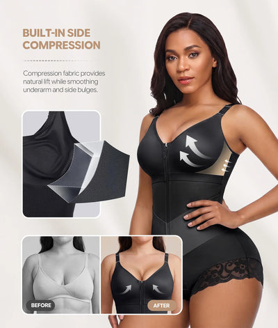 V-Shaped Overbust Brief Faja