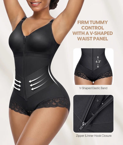 V-Shaped Overbust Brief Faja