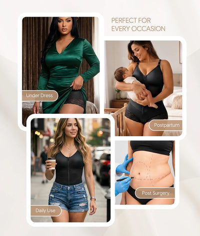 V-Shaped Overbust Brief Faja