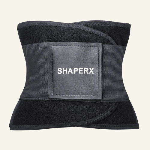 Double Velcro Sport Waist Trainer Belt with High-Compression Neoprene