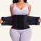 3-Strap Targeted Waist Trainer Belt with 5 Flexible Bones and Low-Profile Closure