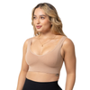 Fajas Seamless High-Support Athleisure Bra Top