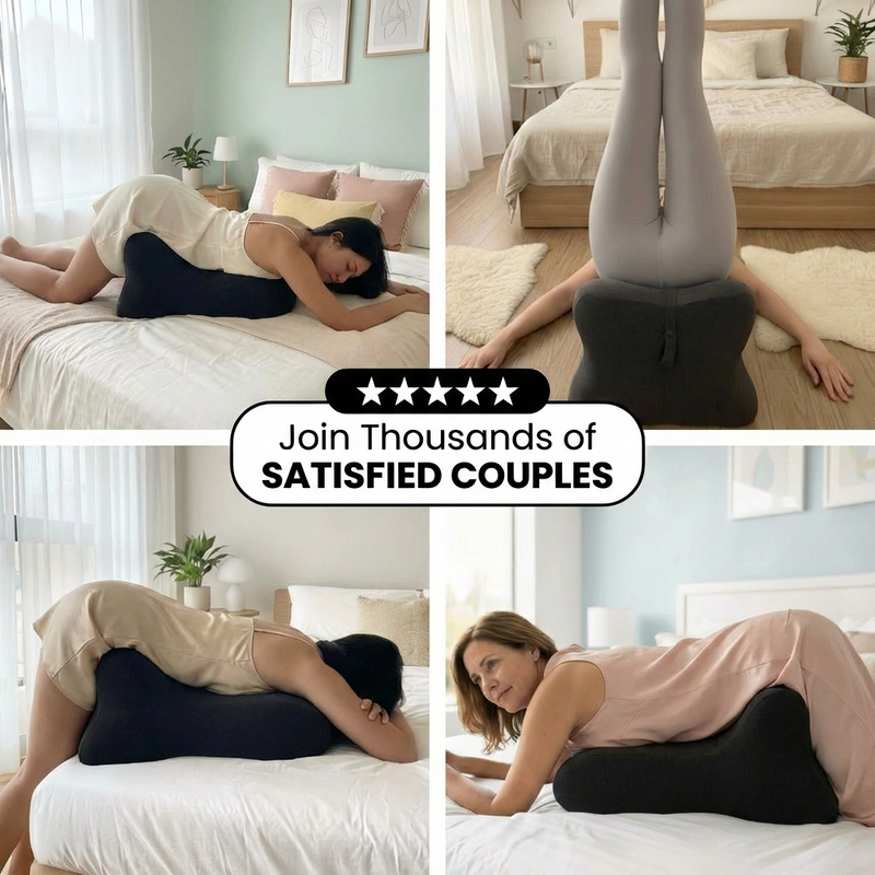 1. It finally gives your body the support it actually needs during intimacy