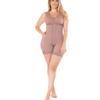 Fajas Half-Leg Bra Girdle With Snaps And Larger Hips