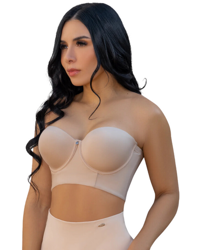 Strapless Back Coverage Bra - 60300