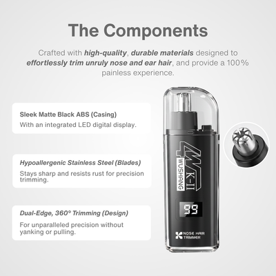 Edge Digital Nasal Hair Trimmer