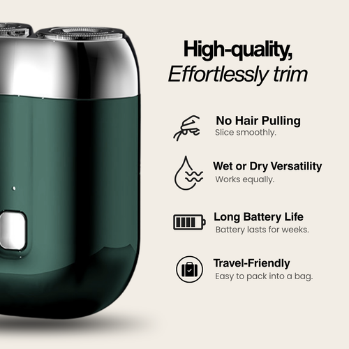 Glide Waterproof Electric Razor