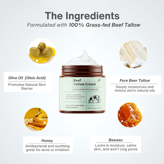 Grass-Fed Beef Tallow Skin Cream