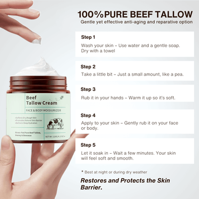 Grass-Fed Beef Tallow Skin Cream