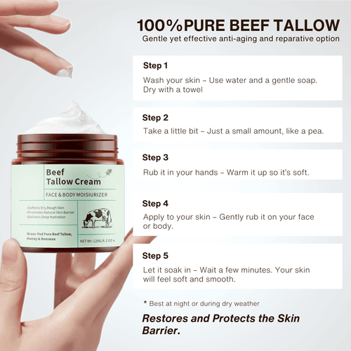Grass-Fed Beef Tallow Skin Cream