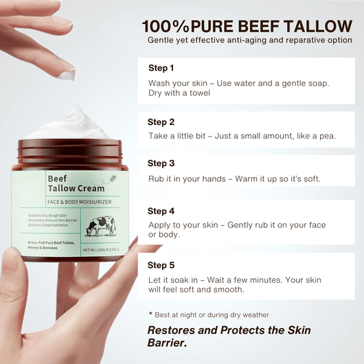 Grass-Fed Beef Tallow Skin Cream