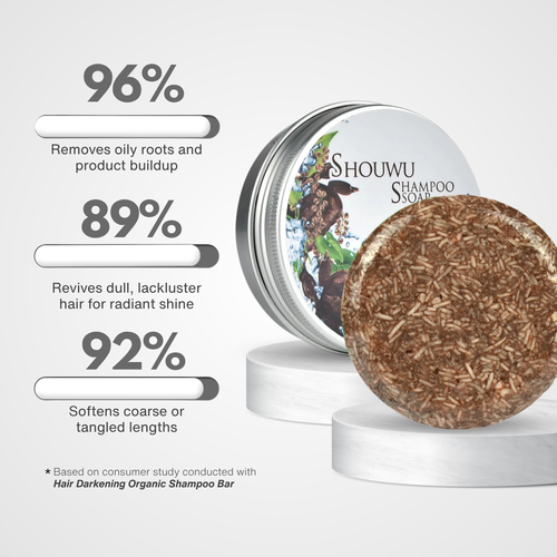 Hair Darkening Organic Shampoo Bar