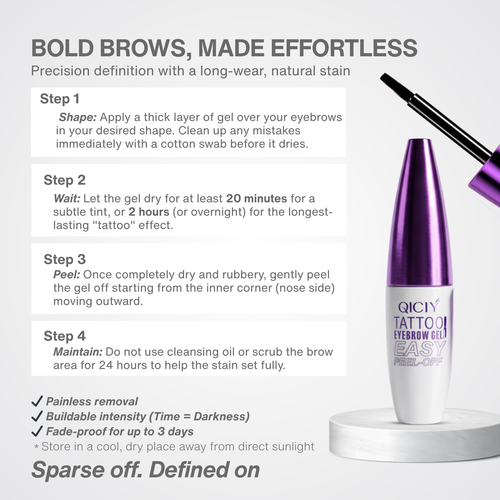 Nura Tattoo Eyebrow Gel