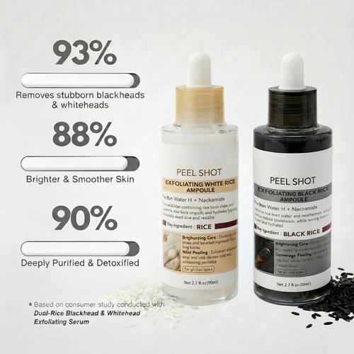 Orya Black & White Exfoliating Essence Duo