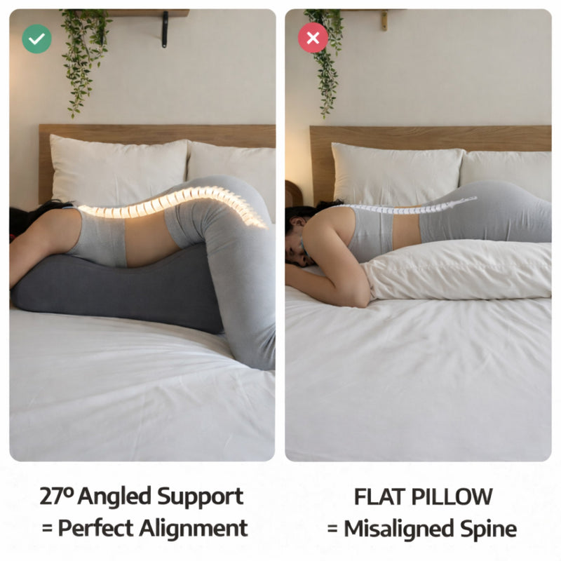 3. Stacked pillows were never going to work - here’s why