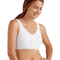 Ester Front Fastening Soft Bra - White