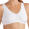 Frances Wire-Free Front Closure Bra - White