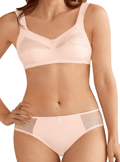 Final Sale Clearance Isadora Wire-Free Shapewear Bra - Beige