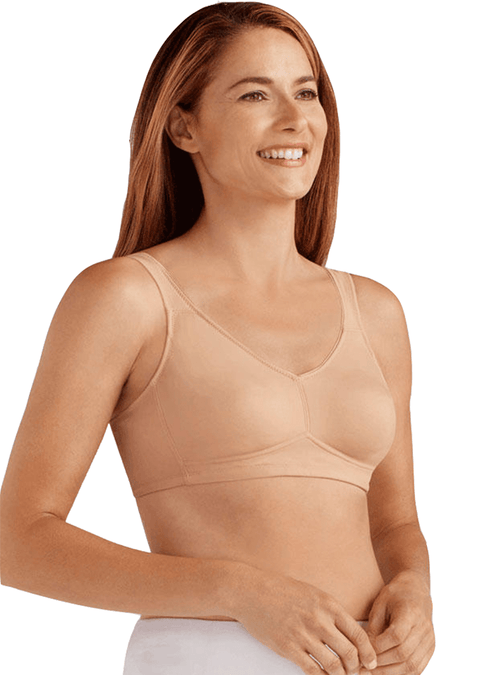 Wireless Bra for Mastectomy with Molded Pockets and Wire-Free Support Marlena