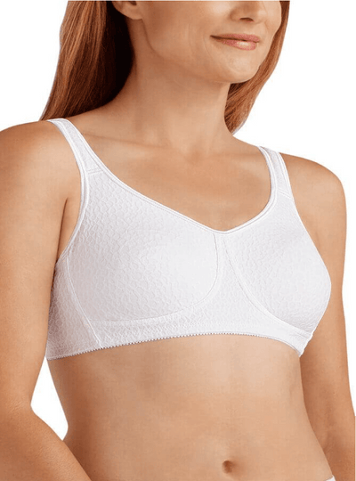 Mona Non-wired Soft Bra - White