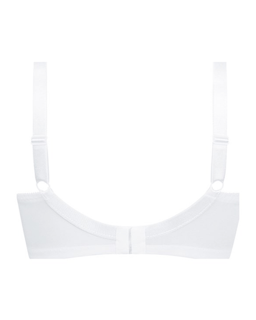 Wireless Bra With Floral Lace For Fuller Figures Up To G Cup - Nancy