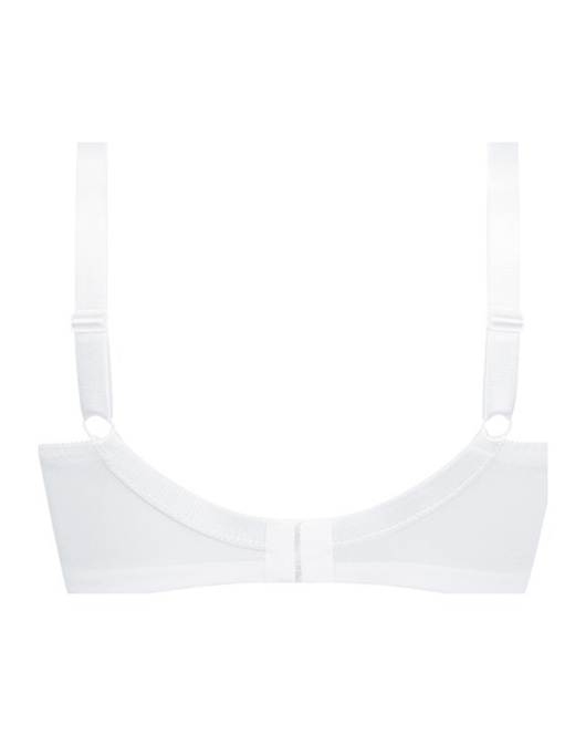 Nancy Wire-Free Bra - White