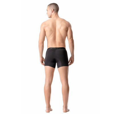 Mid-Cut Basic Boxer Briefs for Men 3-Pack Breathable, Supportive & Ultra-Comfortable Cotton Underwear for Men