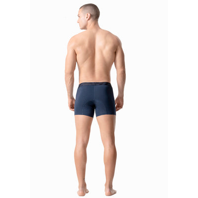 Mid-Cut Basic Boxer Briefs for Men 3-Pack Breathable, Supportive & Ultra-Comfortable Cotton Underwear for Men