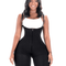 Colombian Faja For Curvy Women with Wide Hips - 4 Hook Closure - Black