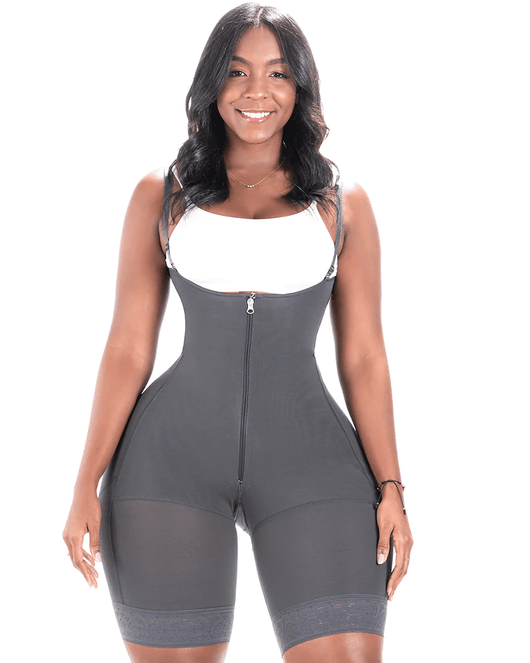 Colombian Faja For Curvy Women with Wide Hips - 4 Hook Closure