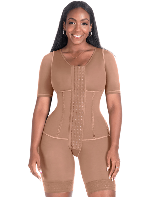 Colombian Fajas with Sleeves and Built-In Bra