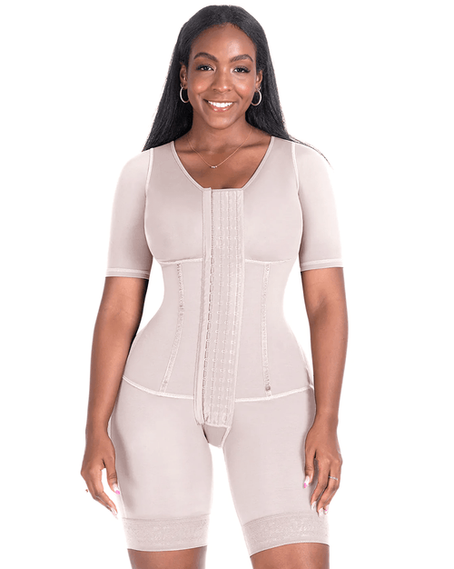 Colombian Fajas with Sleeves and Built-In Bra