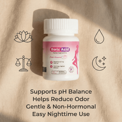 Boric Acid Vaginal Suppository